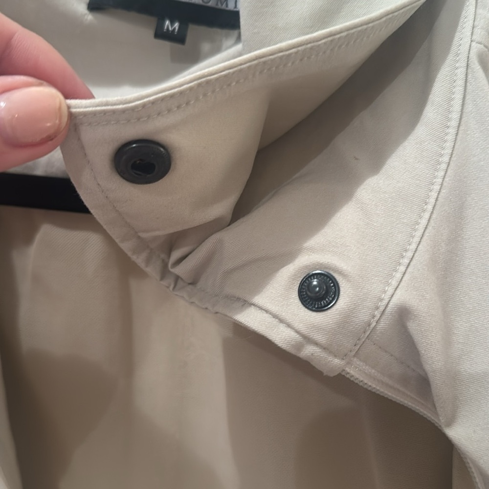 Anatomie Cream Bomber Lightweight Zip-Up & matching pants. (Listed separately) - Picture 9 of 9